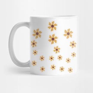 Yellow Mini flower Mug